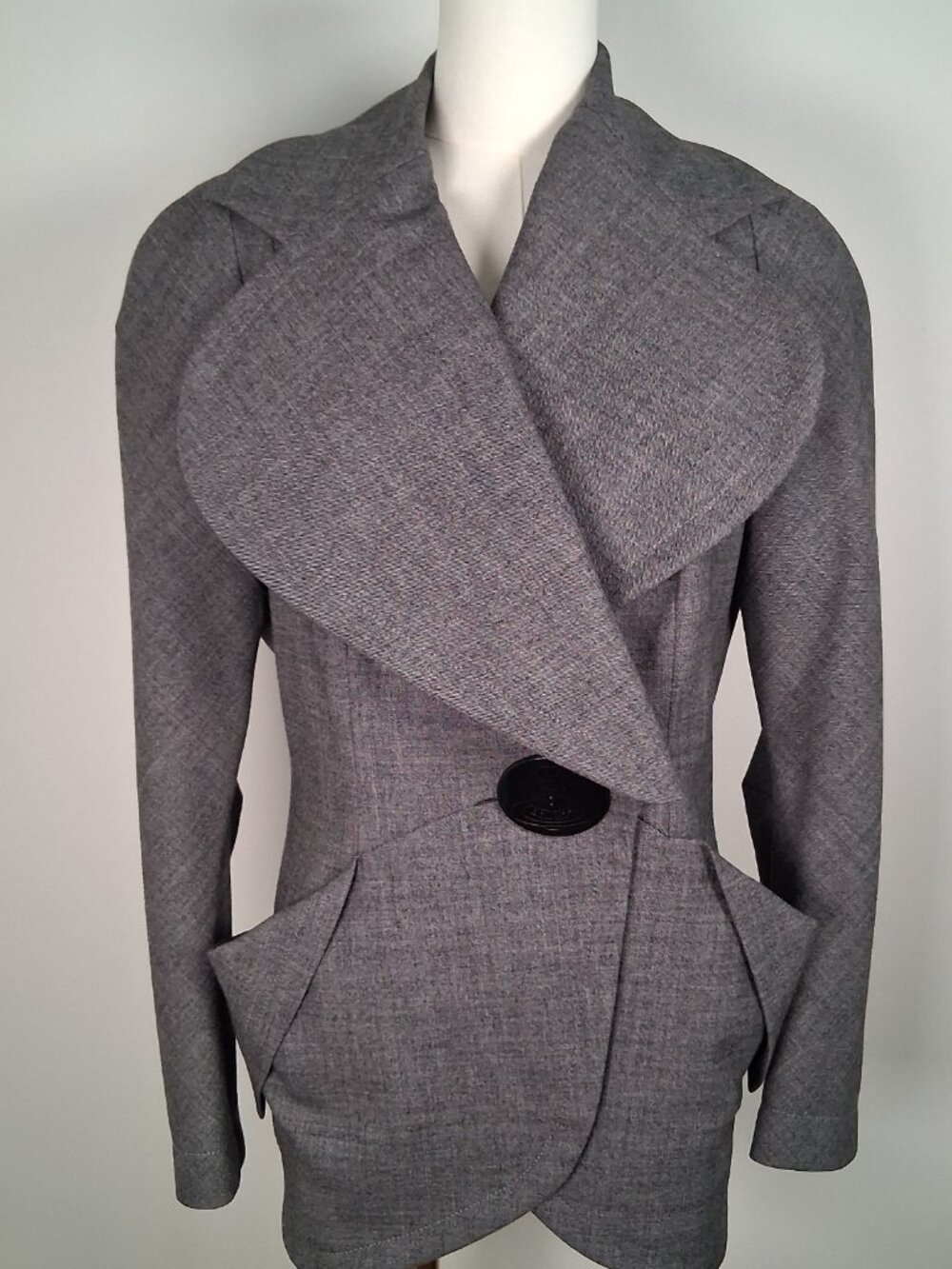 Archival Runway Vivienne Westwood Amphora Wool Jacket size UK 16 - fits US 8/10 - Picture 5 of 14
